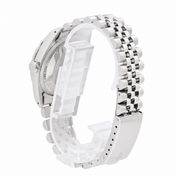 Rolex Datejust 36MM 16234 Black MOP Diamond Dial Watch